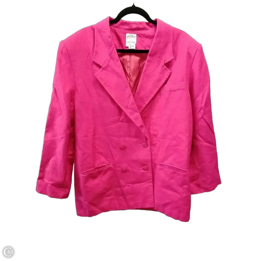 Blazer By Gantos In Pink, Size: Xl