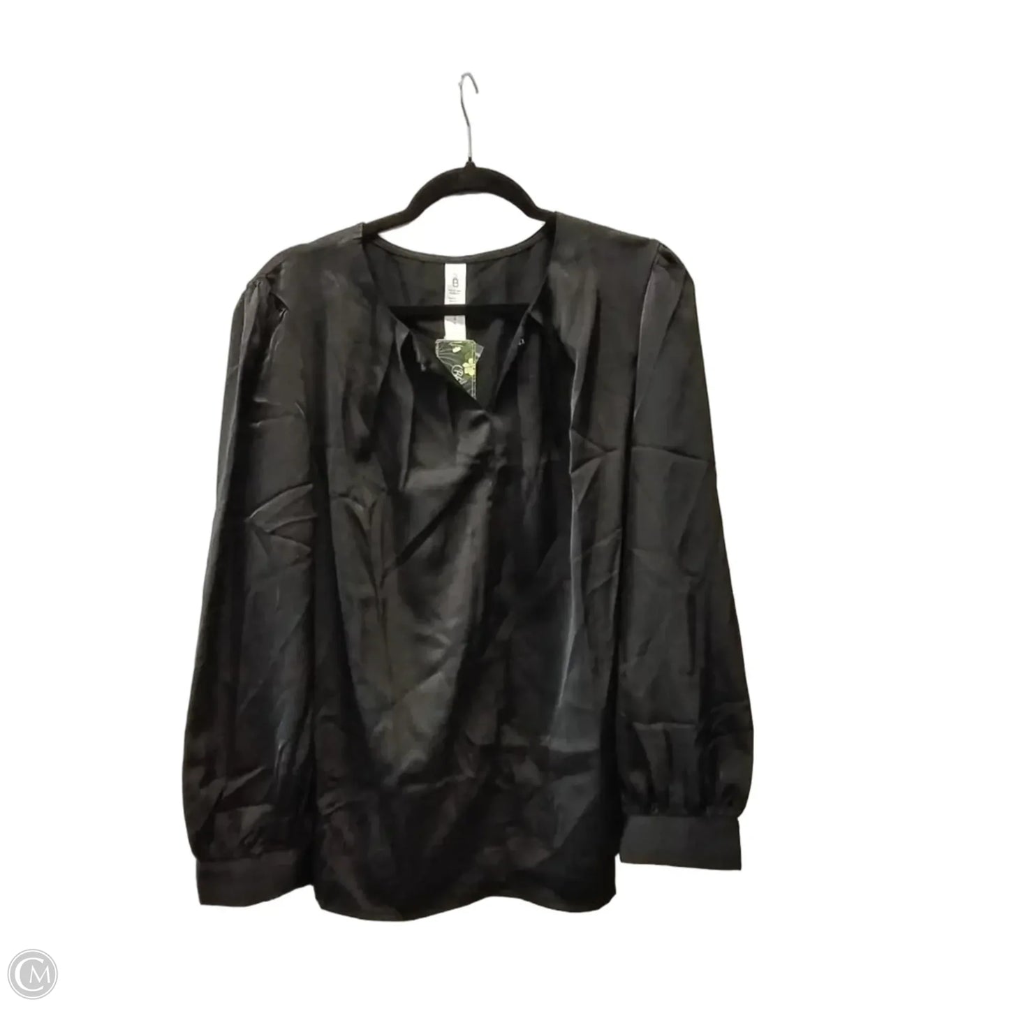 Blouse Long Sleeve By Blooming Jelly In Black, Size: Xl