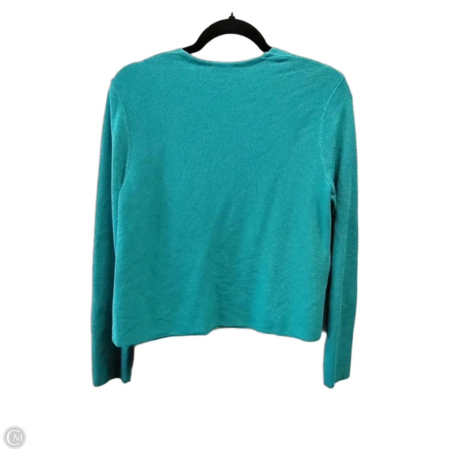Sweater Cardigan By J. Jill In Teal, Size: S