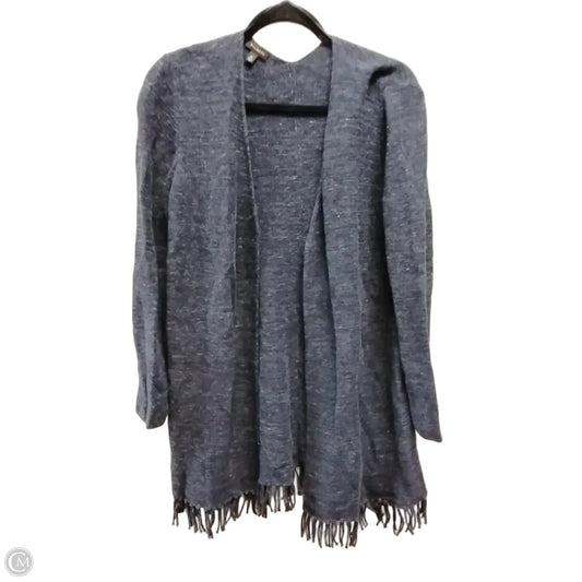 Sweater Cardigan By Talbots In Blue, Size: M