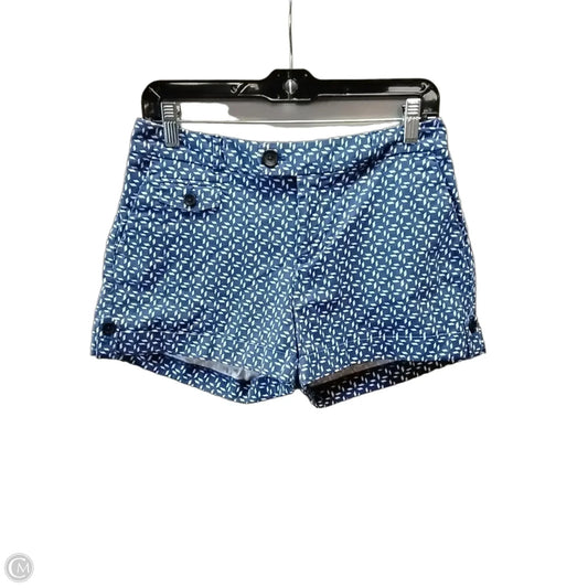 Shorts By Banana Republic In Blue & White, Size: 4