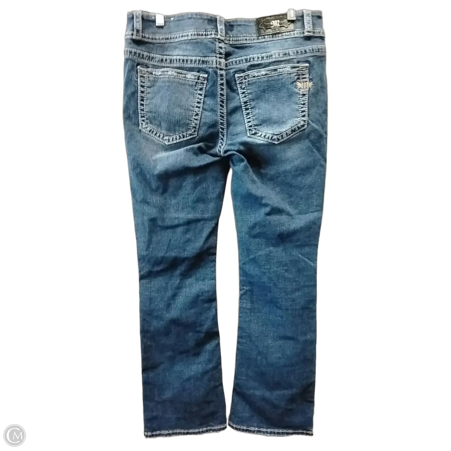 Jeans Flared By Miss Me In Blue, Size: 12