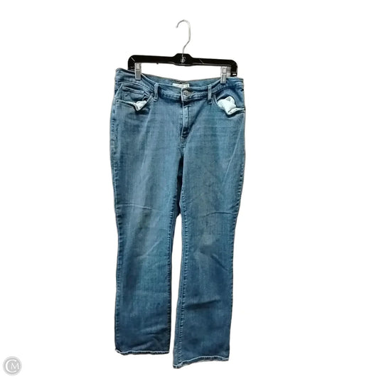 Jeans Flared By Levis In Blue, Size: 14