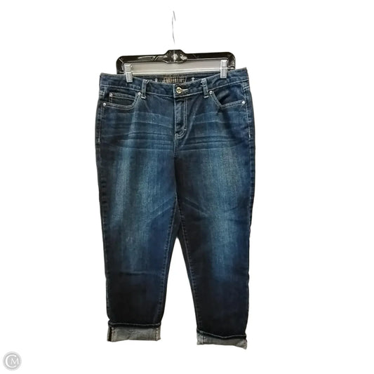 Jeans Boyfriend By Jennifer Lopez In Blue, Size: 12