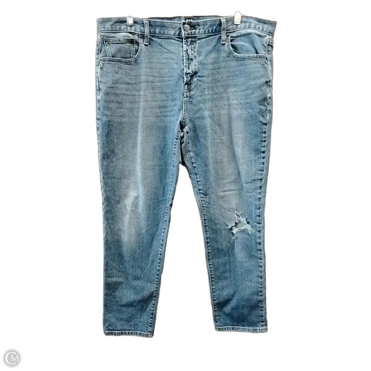 Jeans Straight By Gap In Blue, Size: 12