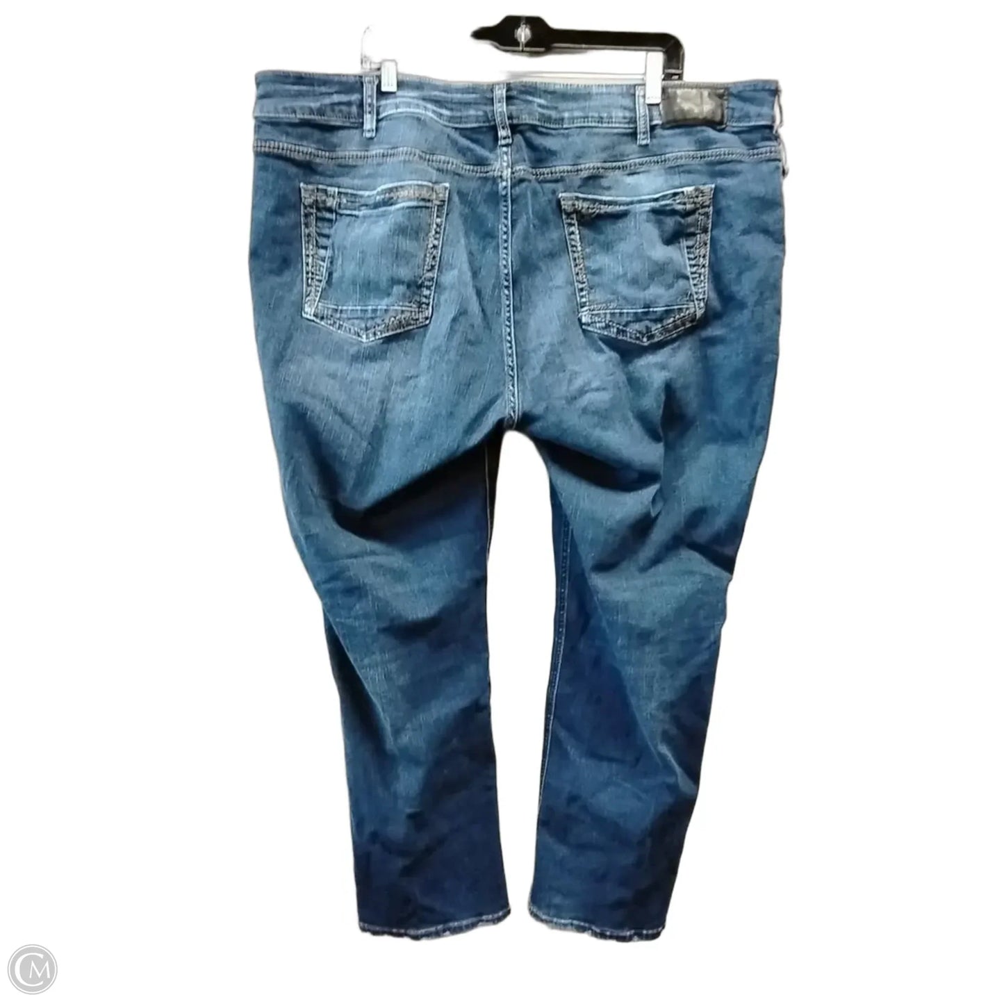Jeans Straight By Silver In Blue, Size: 26