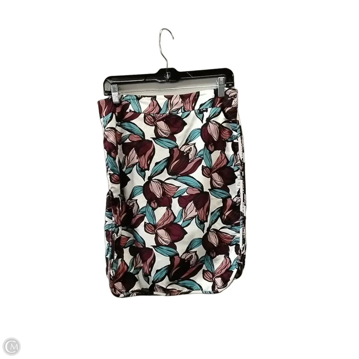 Skirt Mini & Short By Loft In Floral Print, Size: 8