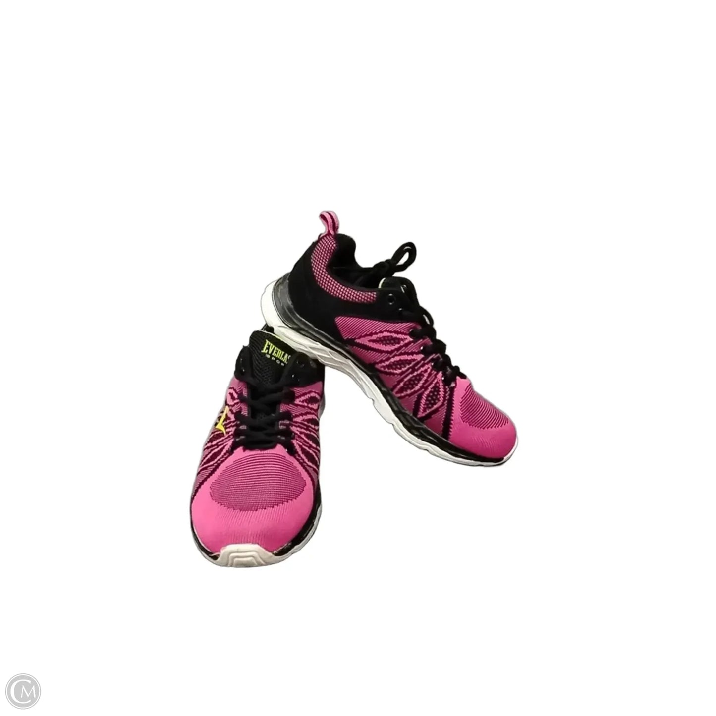 Shoes Athletic By Everlast In Black & Pink, Size: 7