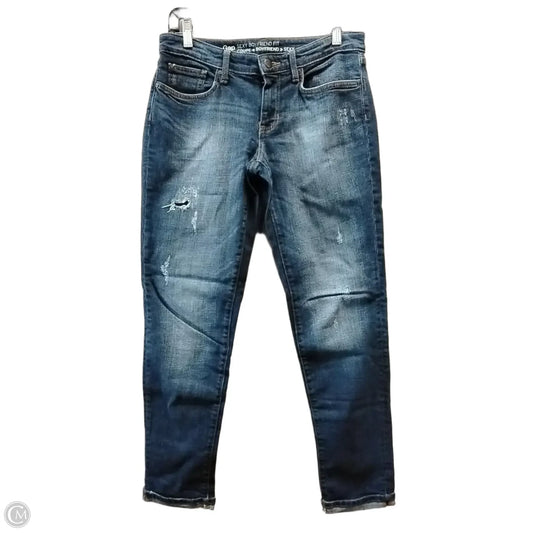 Jeans Boyfriend By Gap In Blue, Size: 2