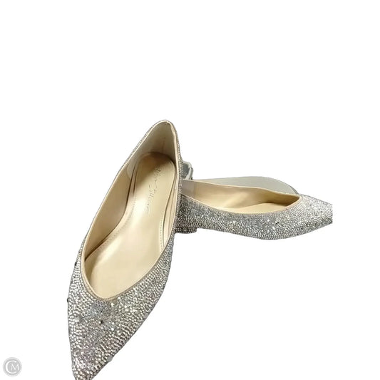 Shoes Flats By Betsey Johnson In Gold, Size: 7.5