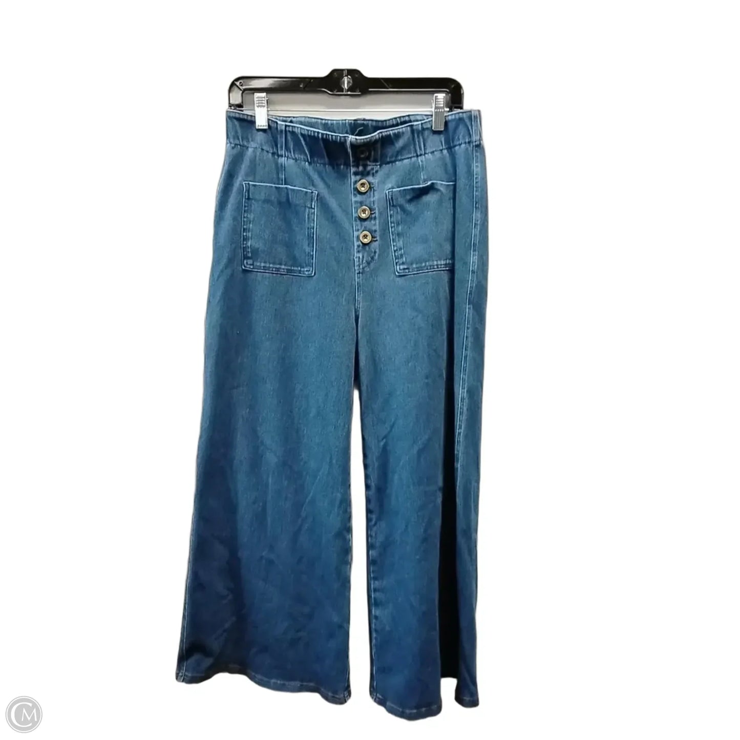 Jeans Wide Leg By Halara In Blue, Size: 14