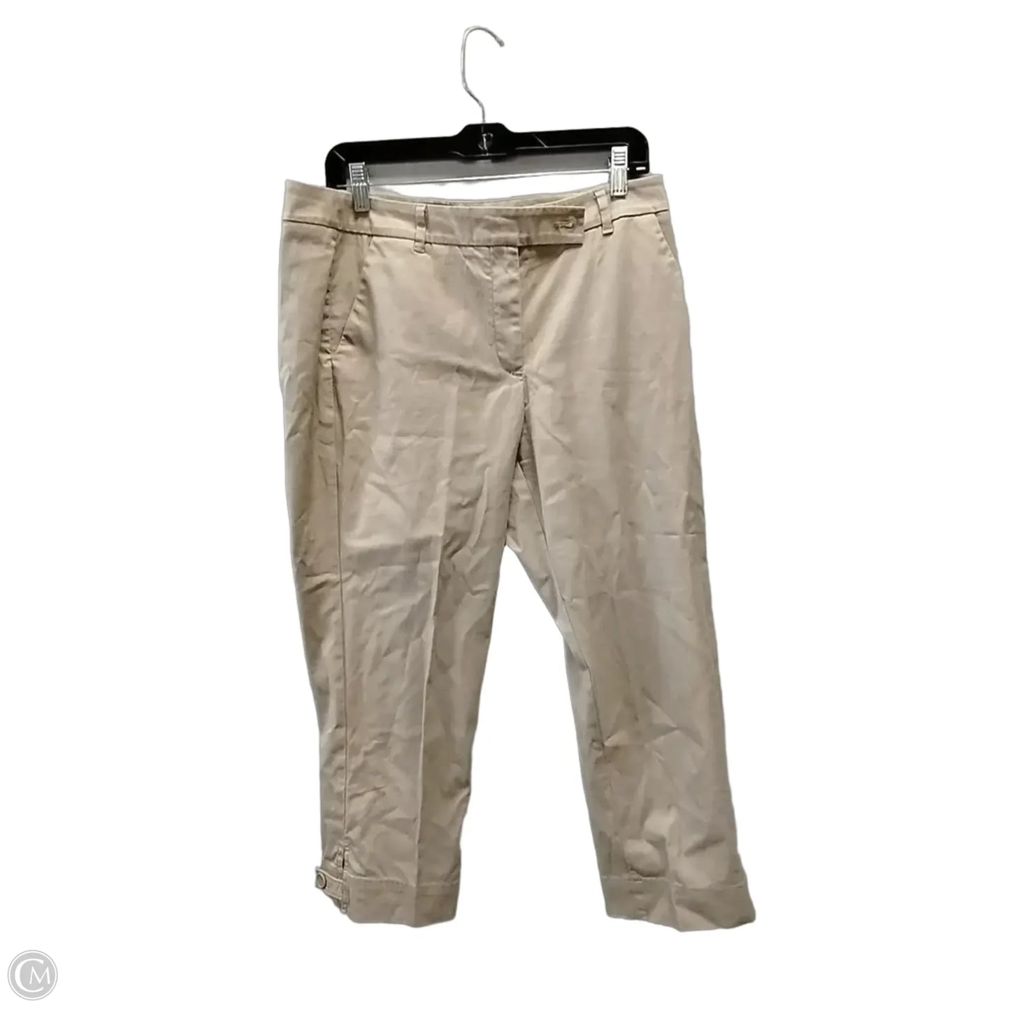 Pants Cropped By Talbots In Tan, Size: 10