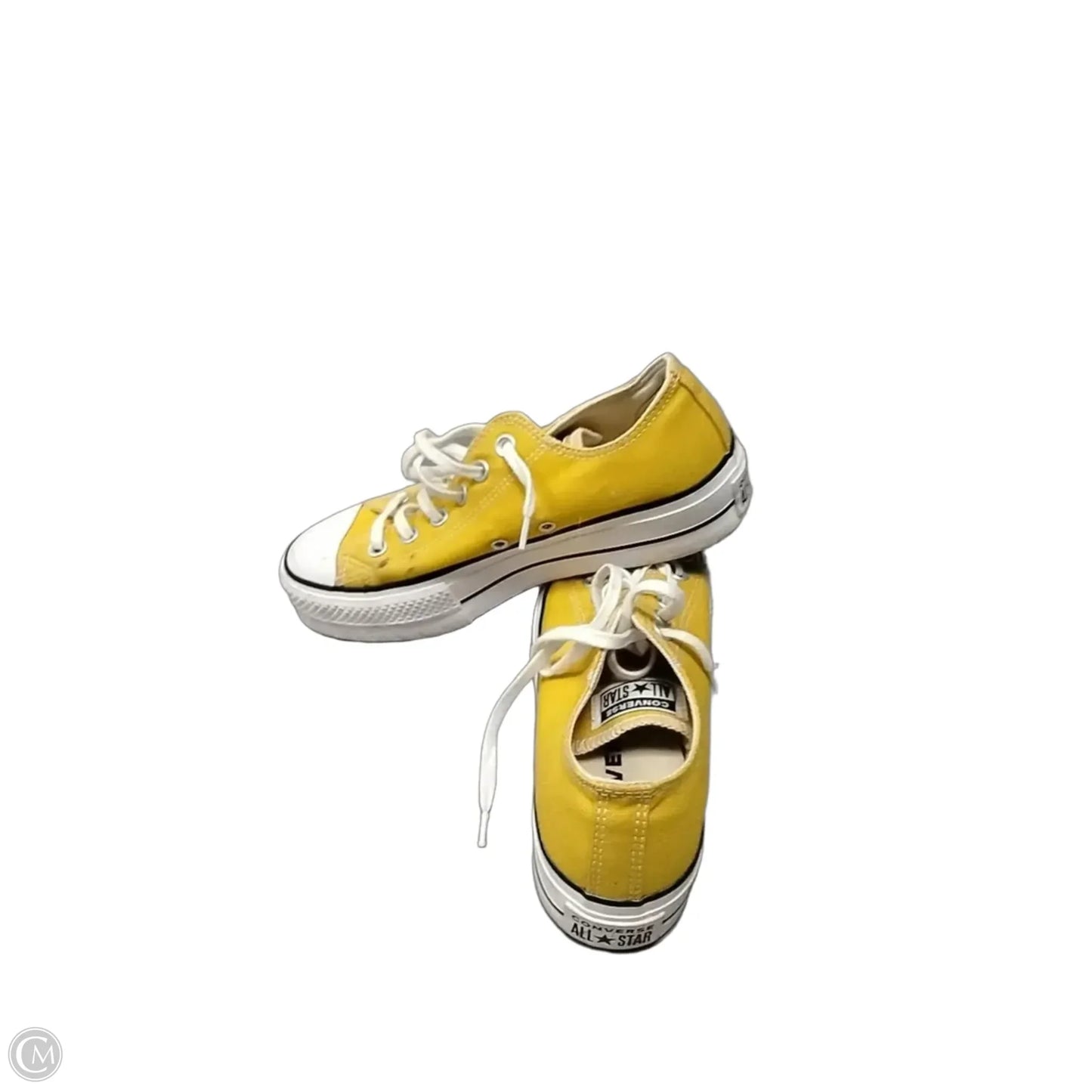 Shoes Sneakers By Converse In Yellow, Size: 7.5