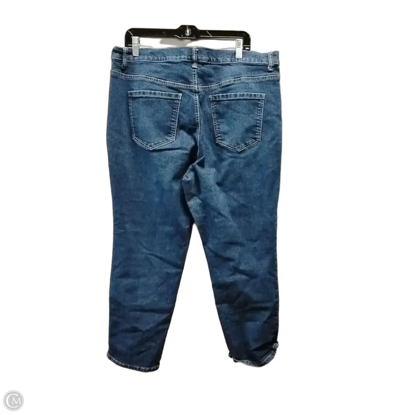 Jeans Cropped By Gloria Vanderbilt In Blue, Size: 18w