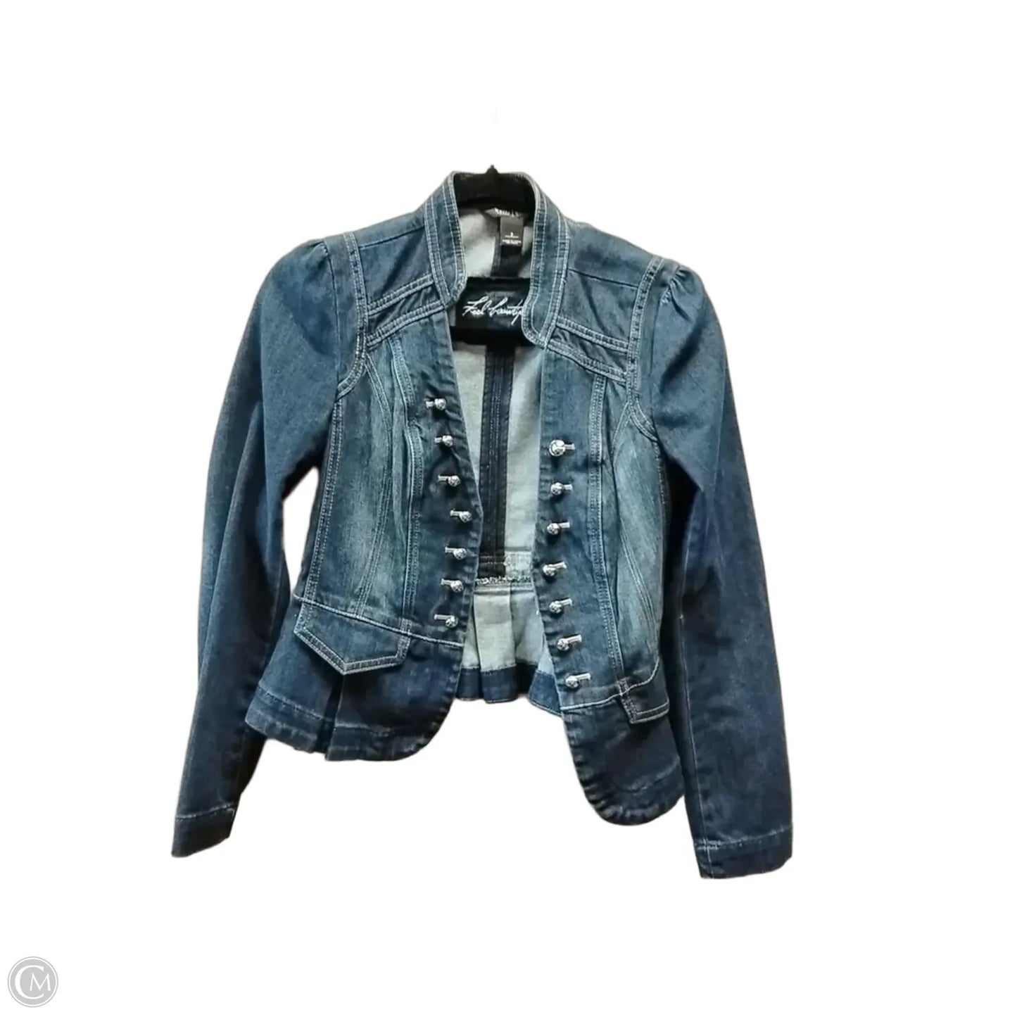 Jacket Denim By White House Black Market In Blue, Size: Xs