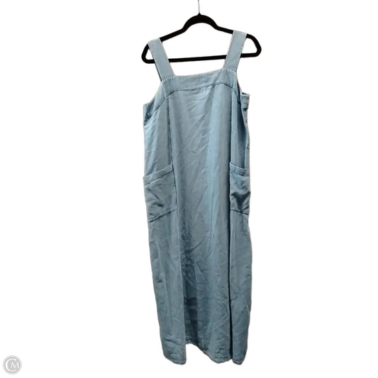 Dress Casual Maxi By J. Jill In Blue, Size: 8