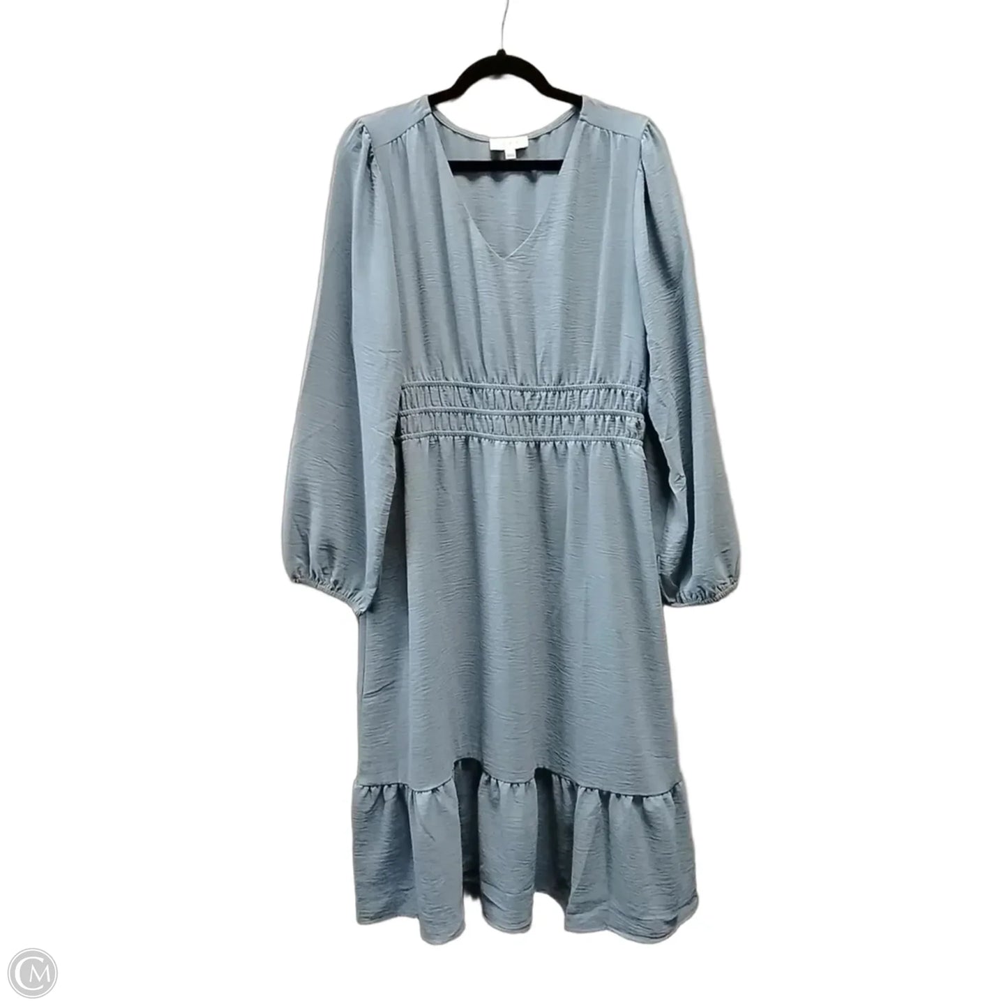 Dress Casual Maxi By Luxology In Blue, Size: 12