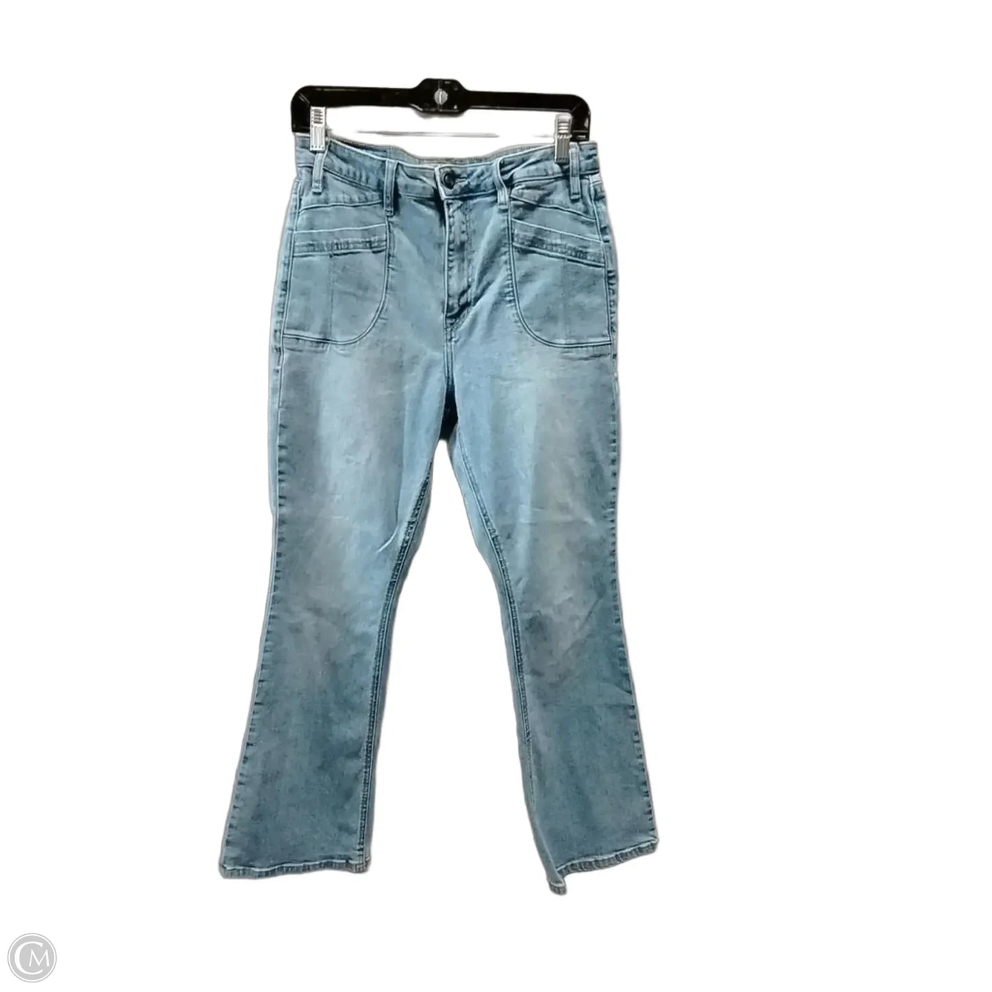 Jeans Flared By Rock & Roll In Blue, Size: 14
