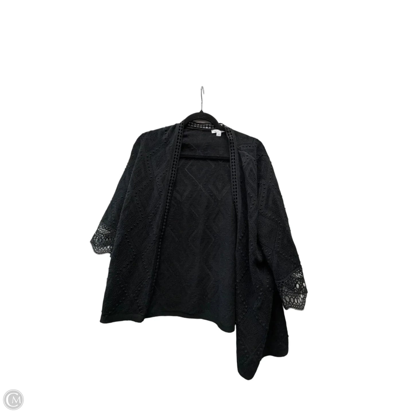 Jacket Other By Chicos In Black, Size: M