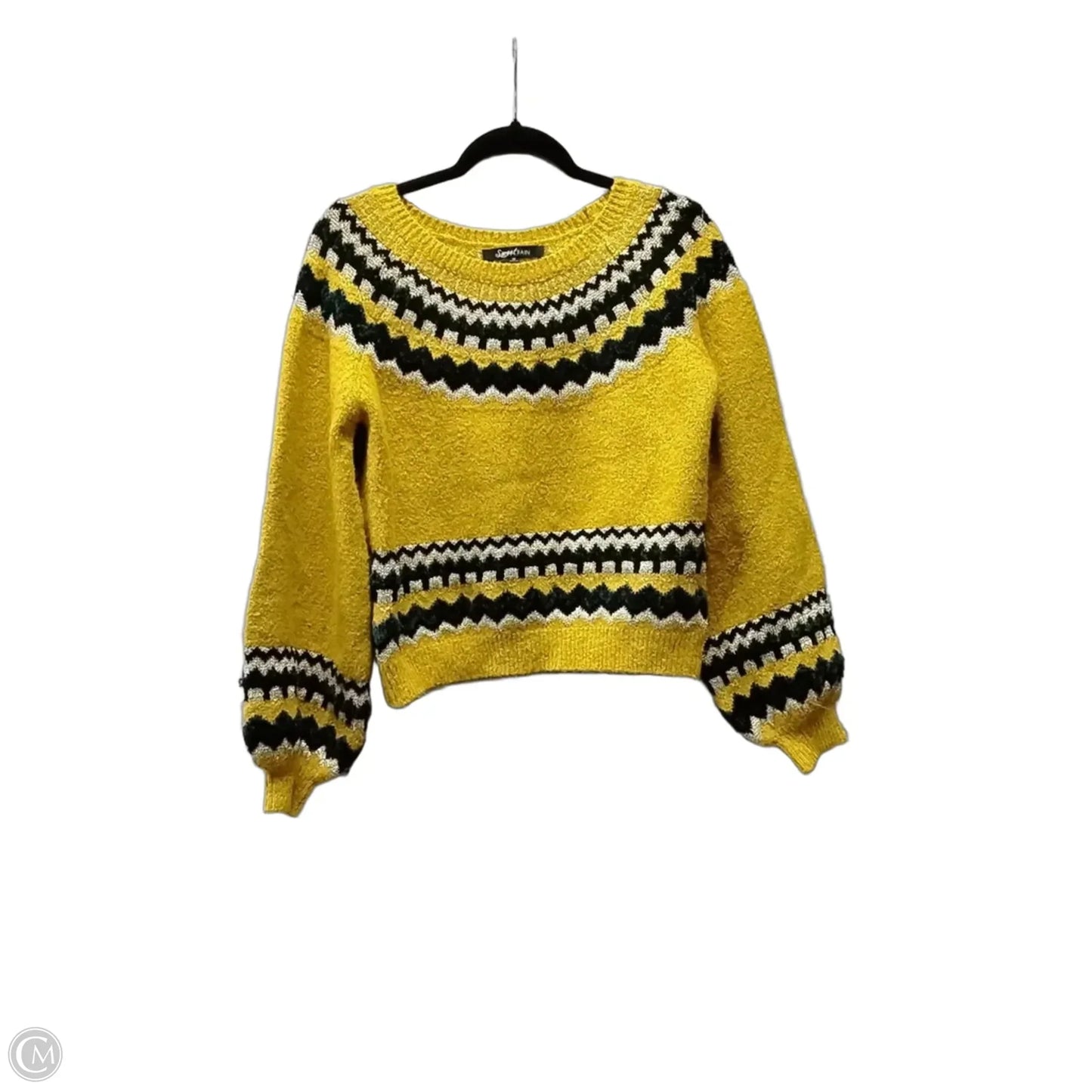 Sweater By Sweet Rain In Yellow, Size: M