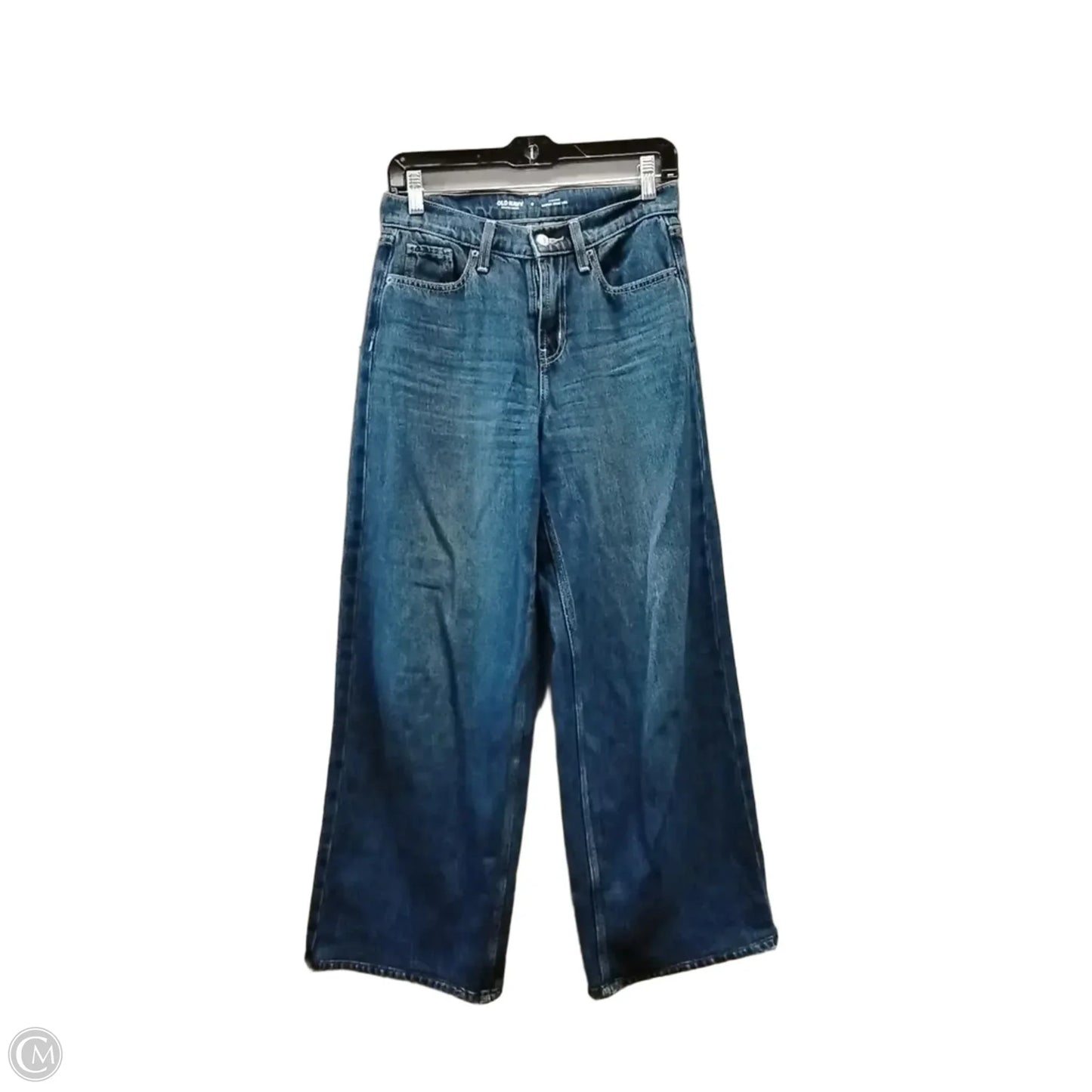 Jeans Wide Leg By Old Navy In Blue, Size: 0