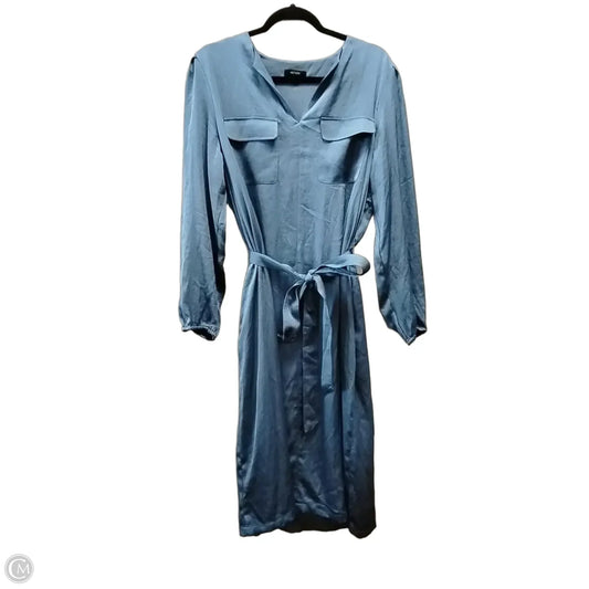 Dress Casual Midi By Alfani In Blue, Size: 14