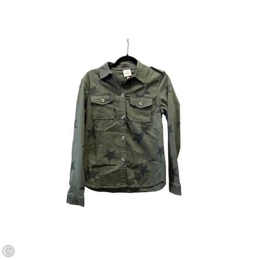 Top Long Sleeve By Knox Rose In Green, Size: Xs