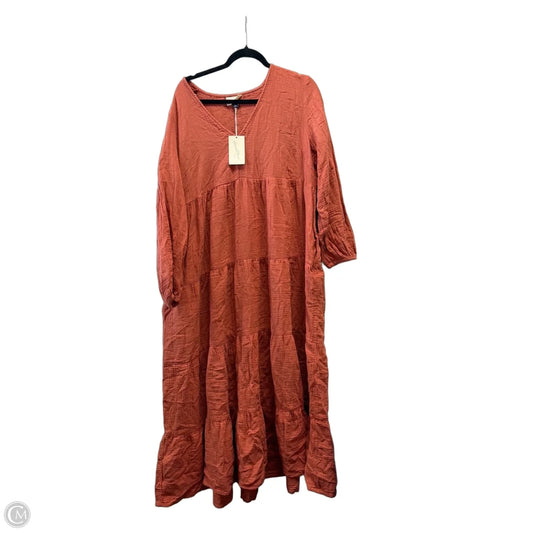 Dress Casual Maxi By Universal Thread In Orange, Size: 16