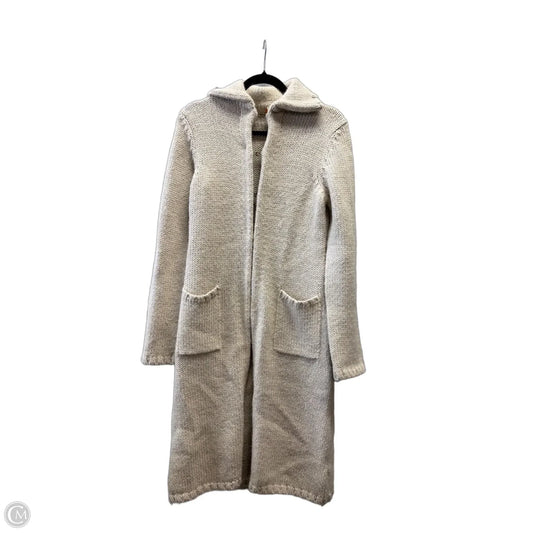 Sweater Cardigan By J. Crew In Beige, Size: M