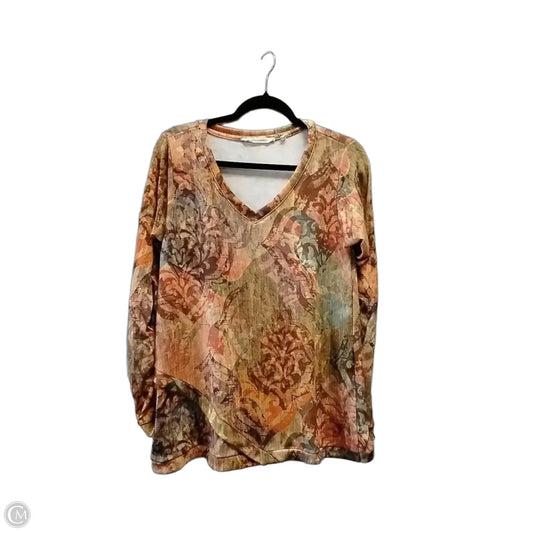Sweatshirt Crewneck By Soft Surroundings In Blue, Size: S
