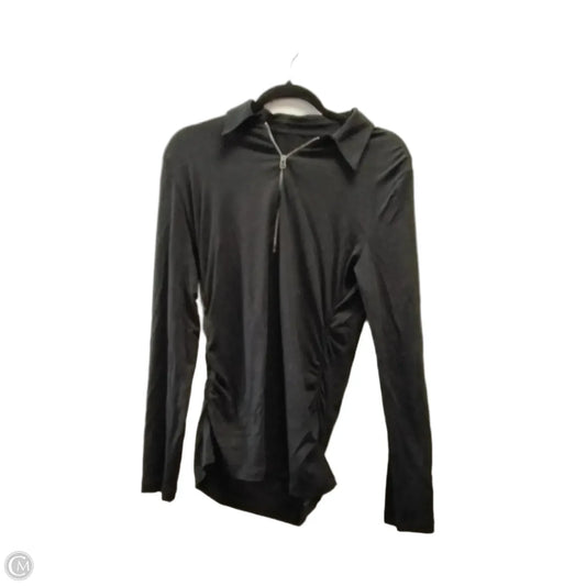 Top Long Sleeve By Soft Surroundings In Black, Size: S