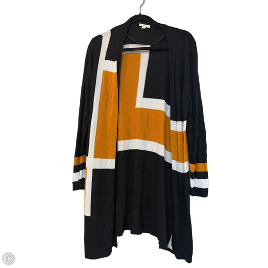 Sweater Cardigan By Cato In Multi-colored, Size: L