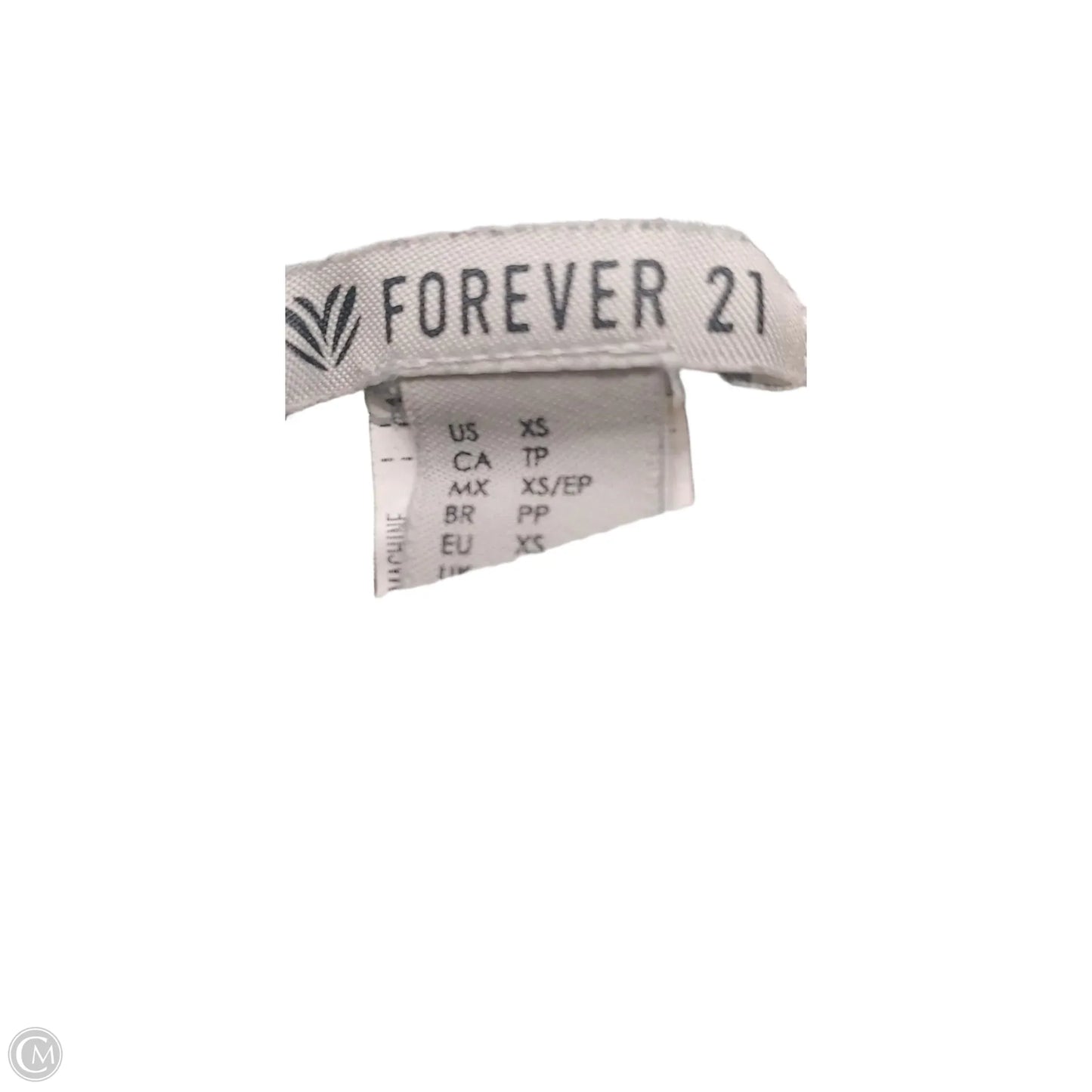 Athletic Jacket By Forever 21 In Grey, Size: Xs