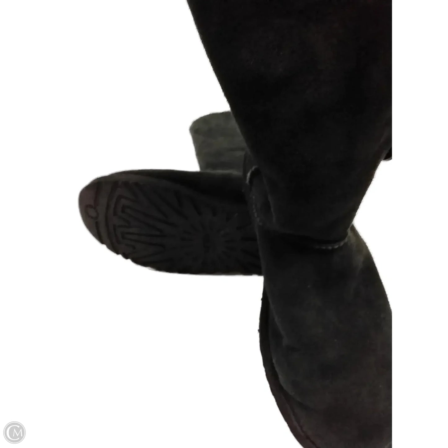 Boots Ankle Flats By Ugg In Black, Size: 9