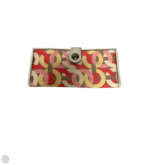 Wallet Designer By Coach, Size: Small