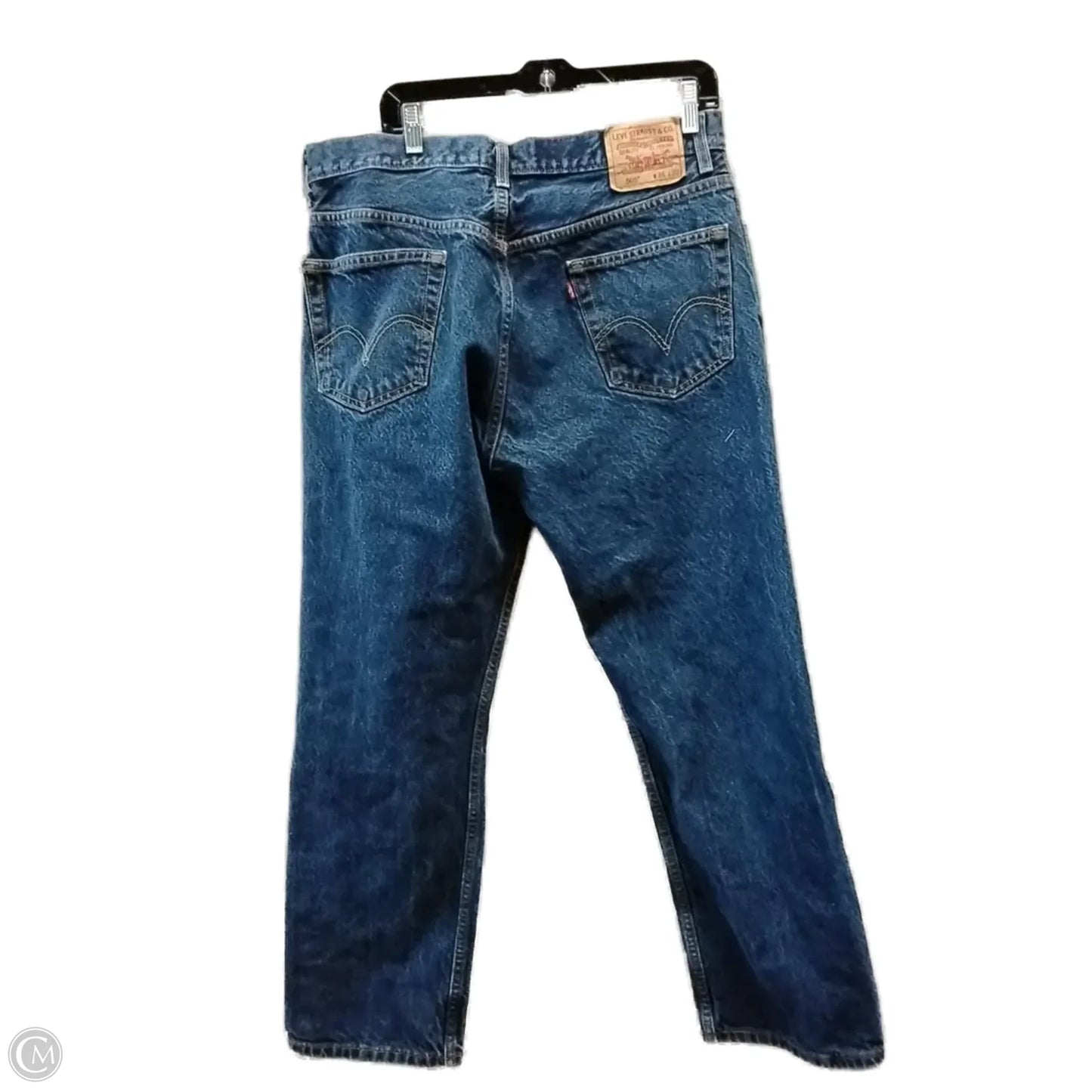 Jeans Straight By Levis In Blue, Size: 20