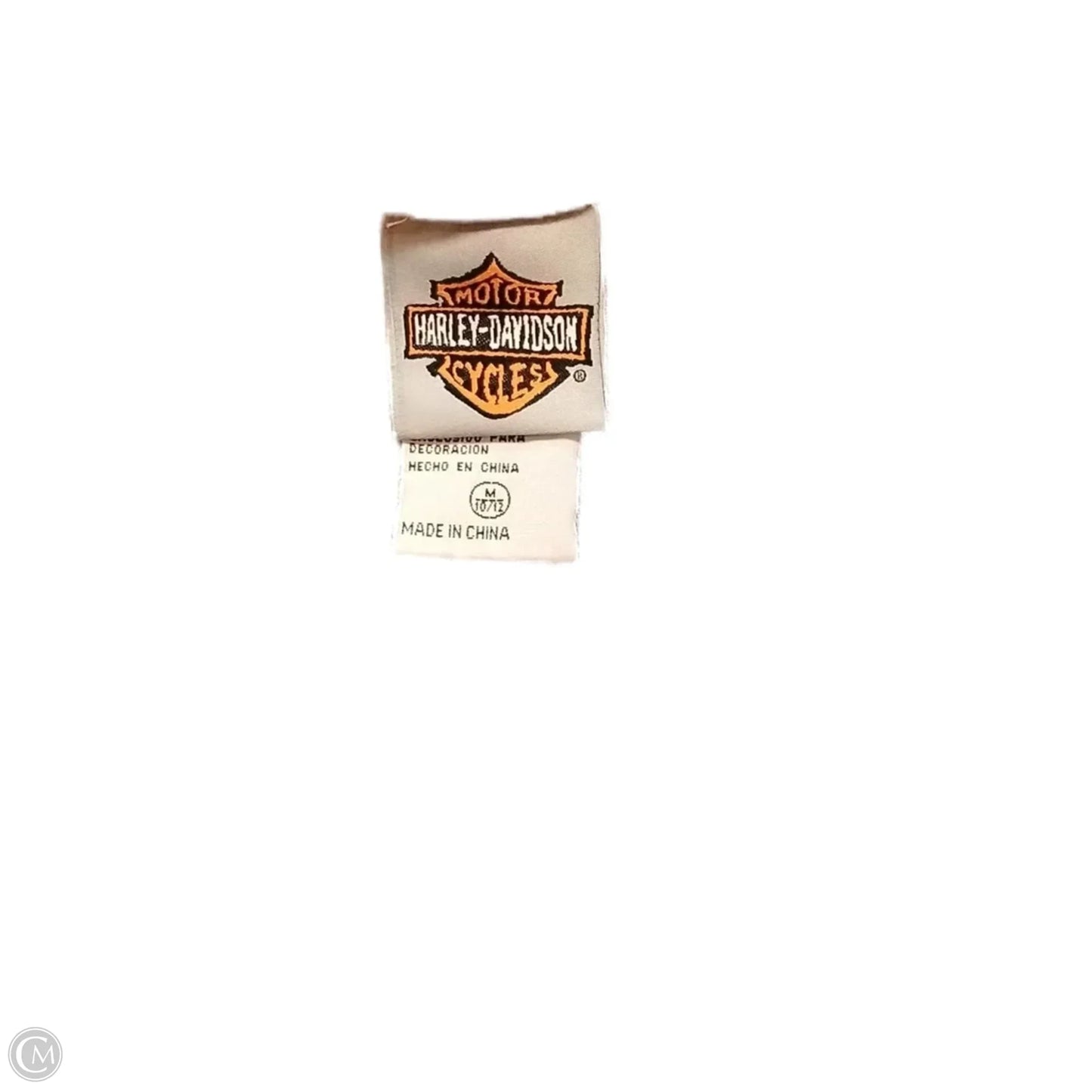 Vest Other By Harley Davidson In Blue & Orange, Size: M