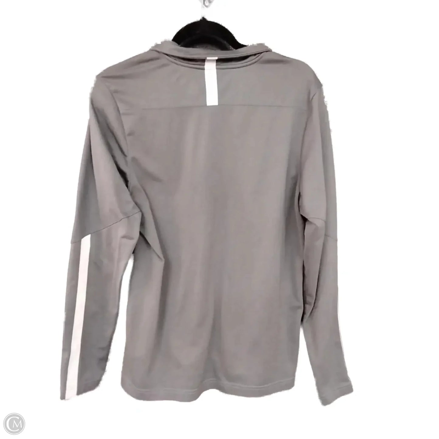 Athletic Sweatshirt Collar By Under Armour In Grey, Size: S