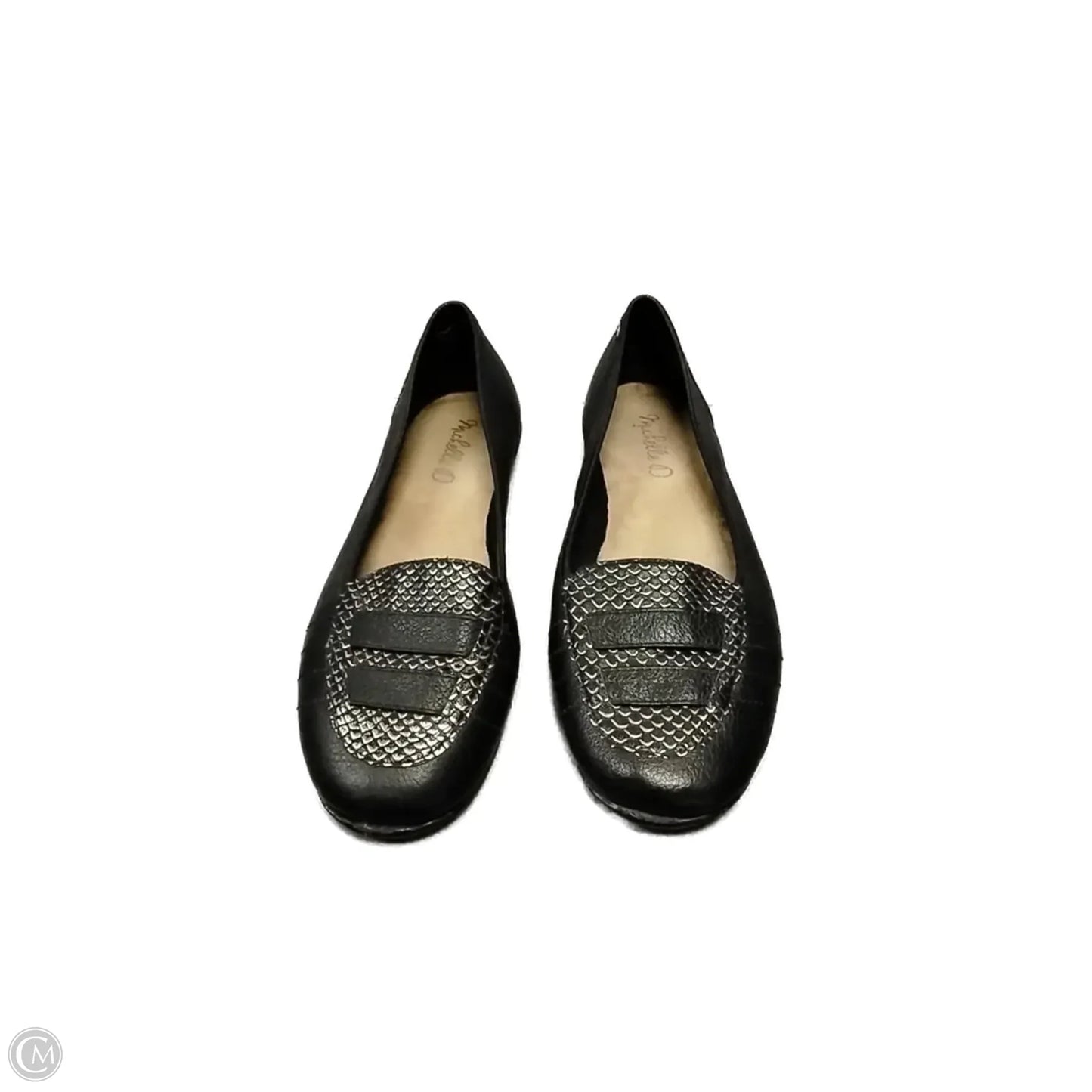 Shoes Flats By Michelle D. In Black, Size: 9.5