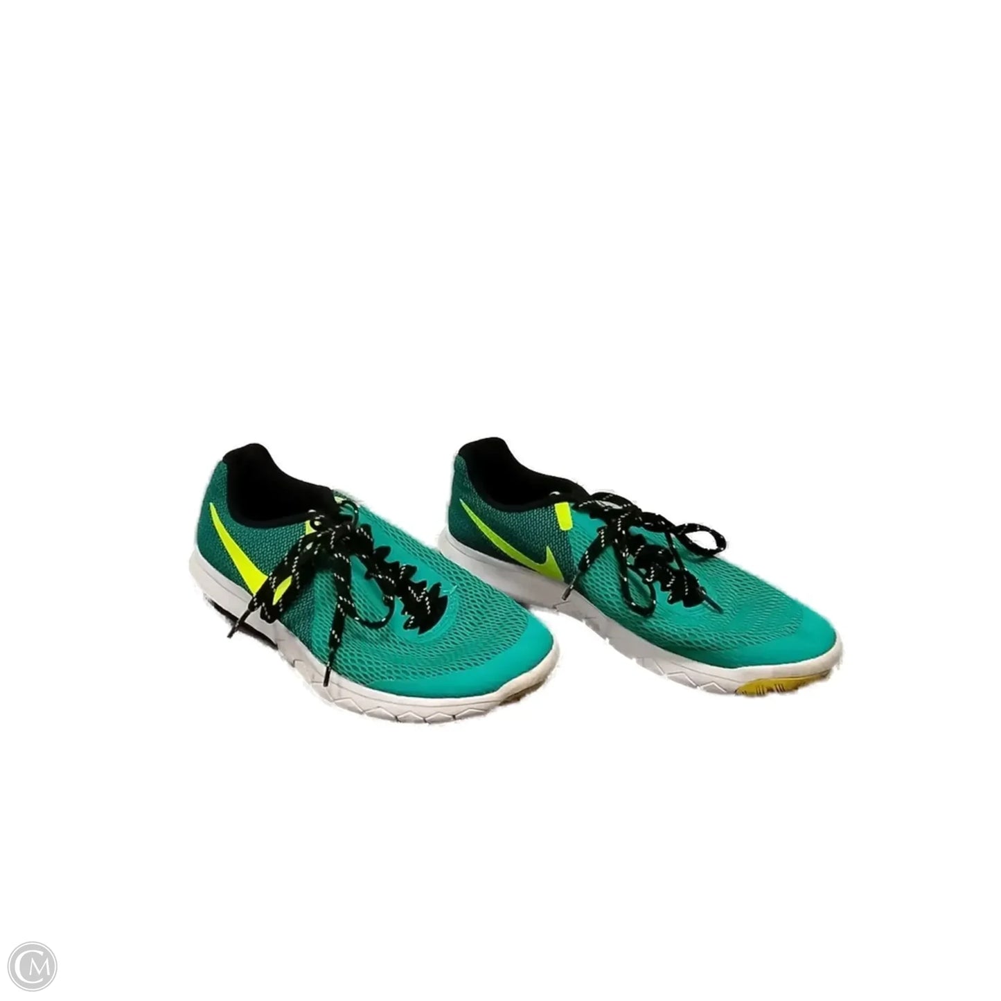 Shoes Athletic By Nike In Green & Yellow, Size: 8.5