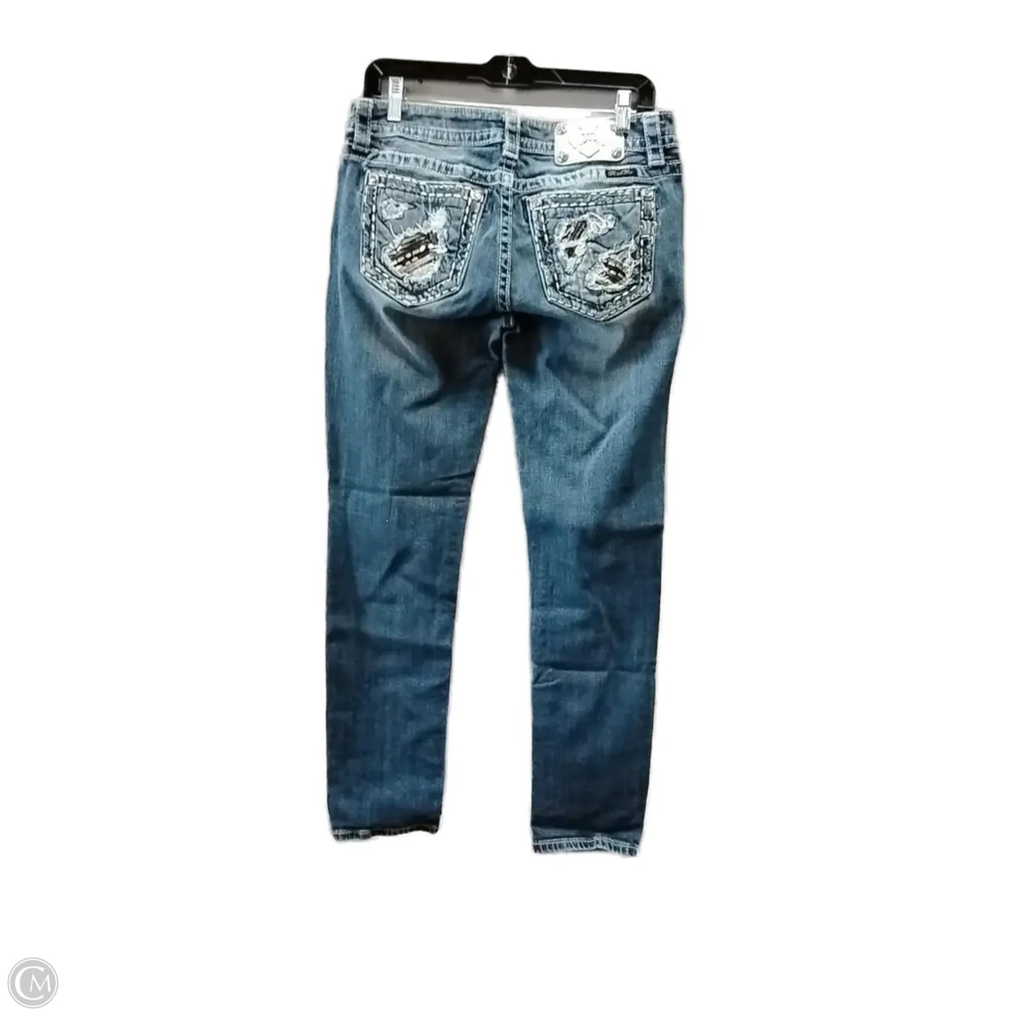 Jeans Skinny By Miss Me In Blue, Size: 10