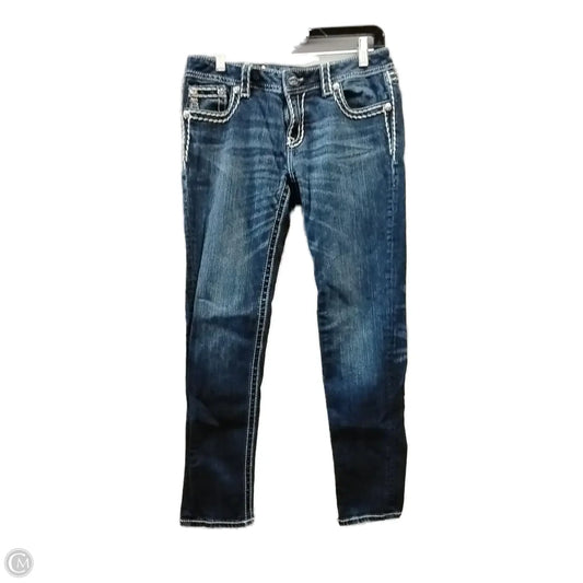 Jeans Skinny By Miss Me In Blue, Size: 10