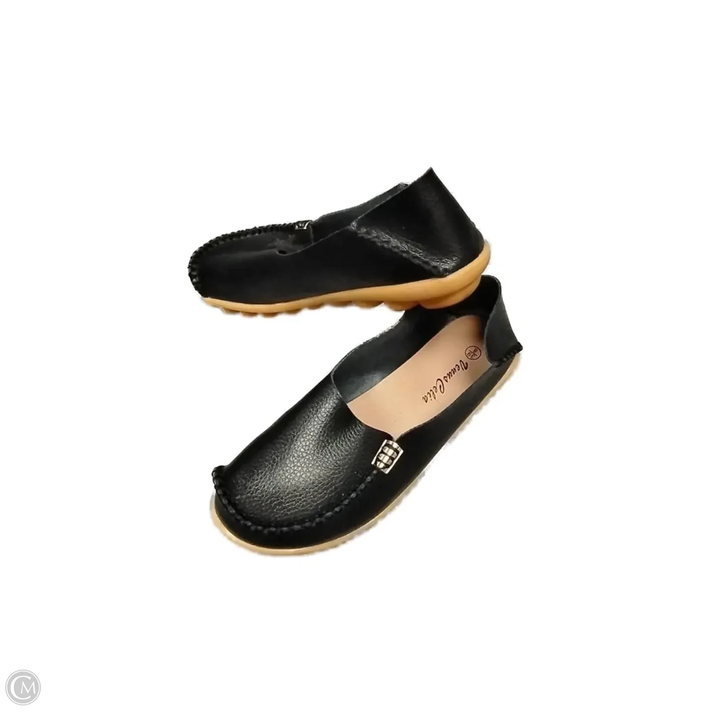 Shoes Flats By Clothes Mentor In Black, Size: 8