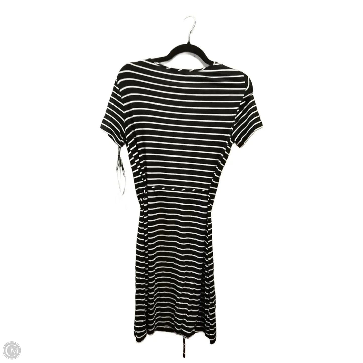 Dress Casual Short By Calvin Klein In Striped Pattern, Size: S