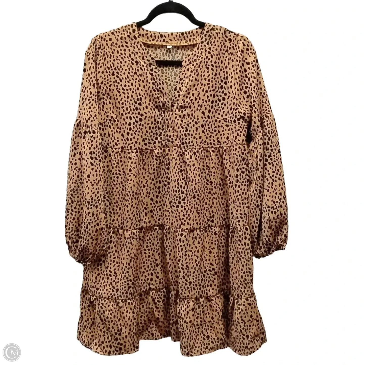 Dress Casual Maxi By Clothes Mentor In Leopard Print, Size: S