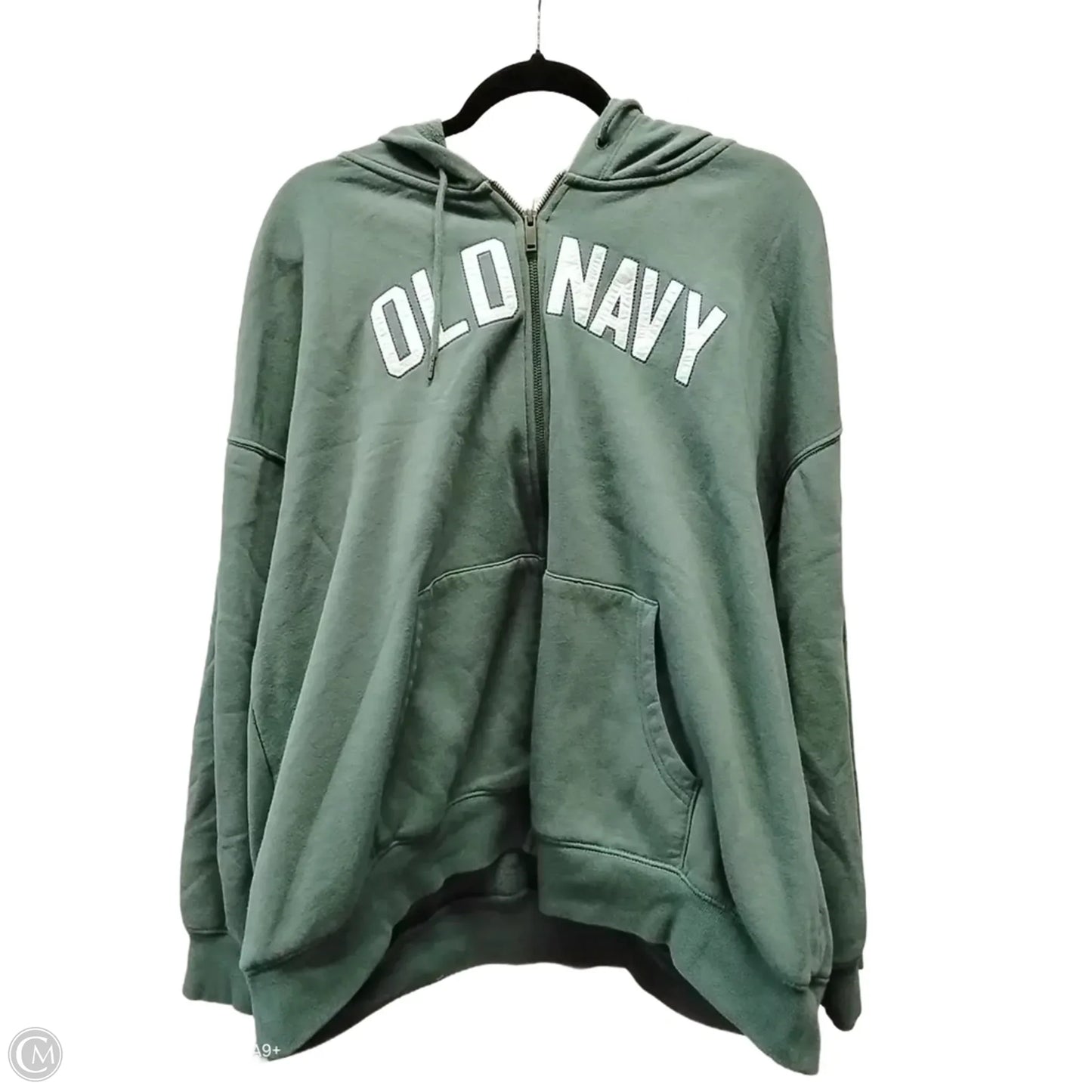 Sweatshirt Hoodie By Old Navy In Green, Size: Xxl