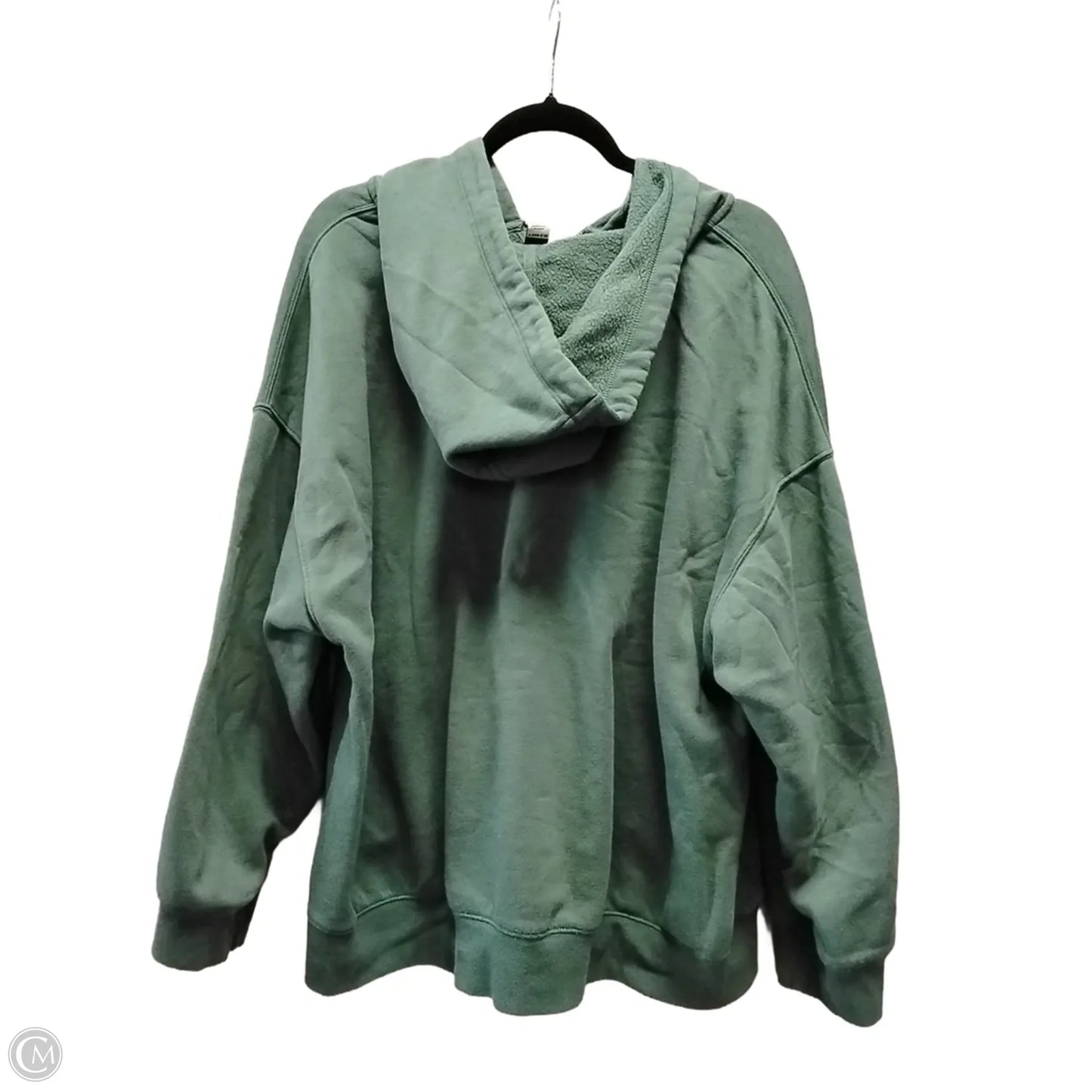 Sweatshirt Hoodie By Old Navy In Green, Size: Xxl