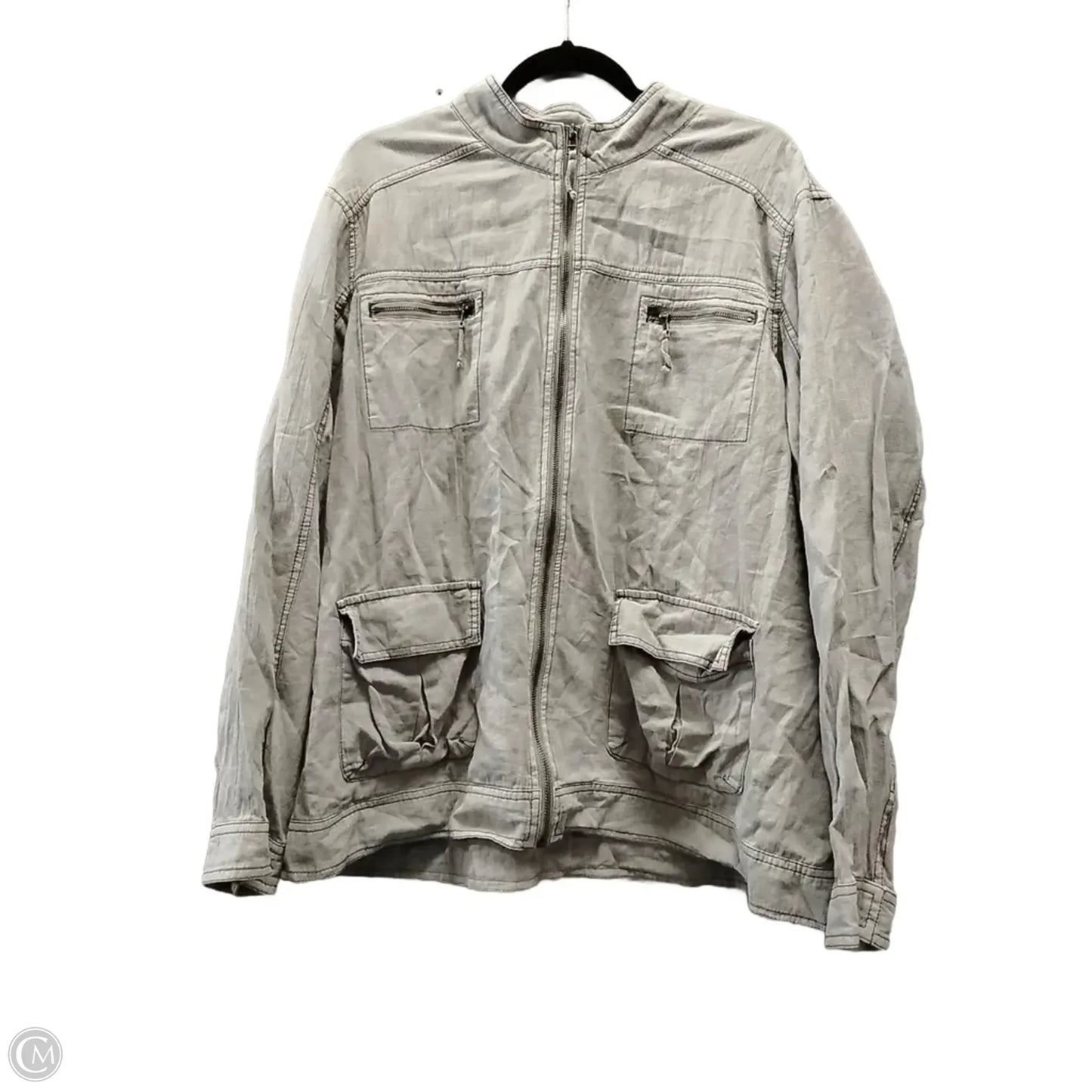 Jacket Other By Maurices In Grey, Size: 2x