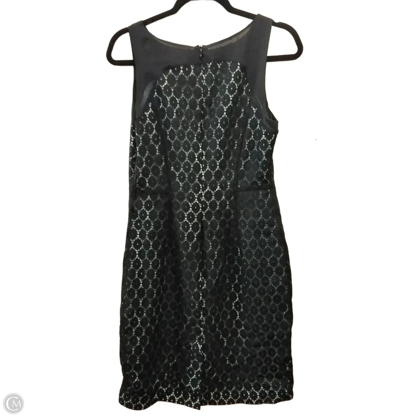 Dress Casual Midi By Worthington In Black & Blue, Size: 10