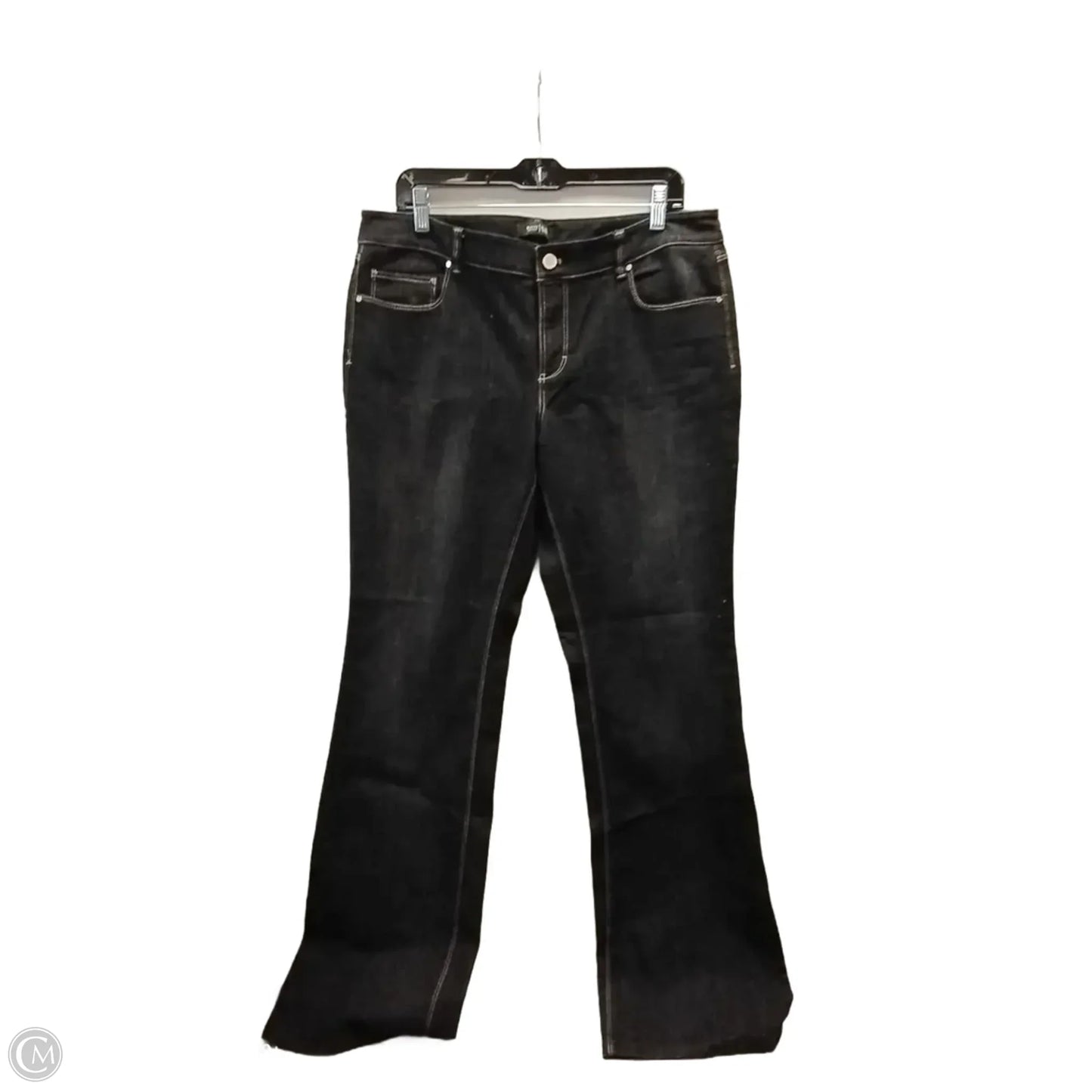 Jeans Wide Leg By White House Black Market In Black, Size: 14